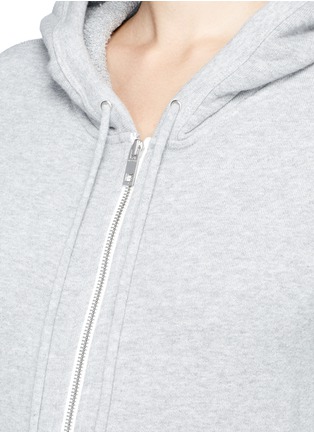 Detail View - Click To Enlarge - RAG & BONE - 'X-Boyfriend' French terry zip-up hoodie