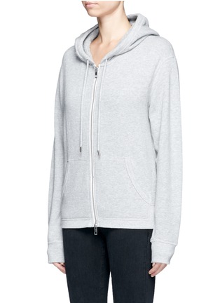 Front View - Click To Enlarge - RAG & BONE - 'X-Boyfriend' French terry zip-up hoodie