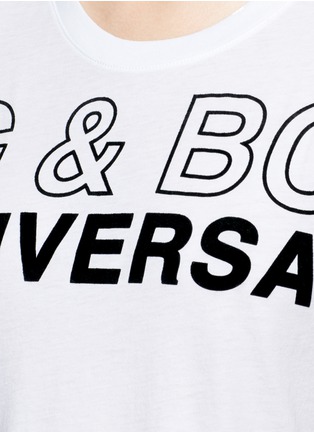 Detail View - Click To Enlarge - RAG & BONE - Logo graphic print T-shirt