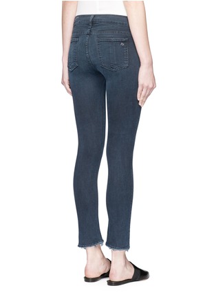 Back View - Click To Enlarge - RAG & BONE - 'Capri' distressed cuff skinny jeans