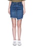 Main View - Click To Enlarge - RAG & BONE - 'Dive' asymmetric hem denim skirt