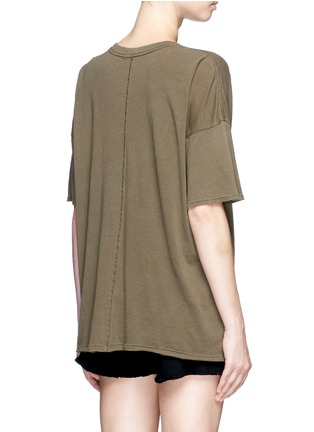 Back View - Click To Enlarge - RAG & BONE - 'The Big Tee' pocket oversized cotton T-shirt