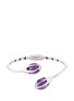 Main View - Click To Enlarge - MELLERIO - 'Bourgeons de Lys' amethyst 18k white gold cuff