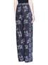 Back View - Click To Enlarge - 72723 - 'Posie' floral print sateen pants