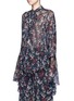 Front View - Click To Enlarge - 72723 - Garden floral print batwing silk shirt