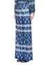 Front View - Click To Enlarge - 72723 - Temple print crepe palazzo pants