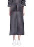 Main View - Click To Enlarge - 72723 - Split side stripe culottes