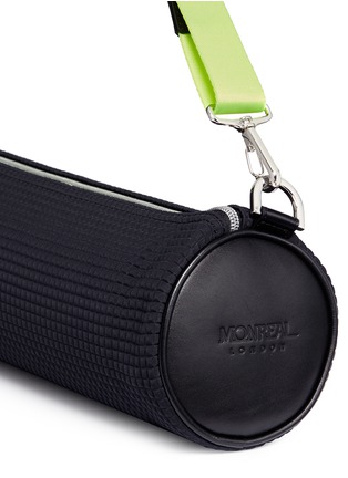 Detail View - Click To Enlarge - MONREAL - 'Namaste' quilted scuba yoga mat bag