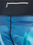 Detail View - Click To Enlarge - MONREAL - 'Scallop' shadow print performance jersey shorts