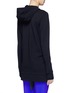 Back View - Click To Enlarge - LUCAS HUGH - 'Halo' hooded wool blend zip jacket