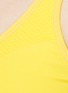 Detail View - Click To Enlarge - LUCAS HUGH - Technical knit sports bra