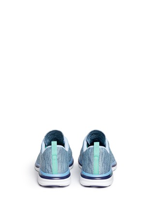Back View - Click To Enlarge - ATHLETIC PROPULSION LABS - 'Techloom Pro' marled knit sneakers