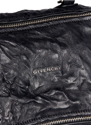 Detail View - Click To Enlarge - GIVENCHY - 'Pandora' small sheepskin leather bag