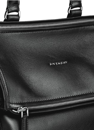 Detail View - Click To Enlarge - GIVENCHY - 'Pandora' grainy leather backpack