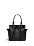 Back View - Click To Enlarge - GIVENCHY - 'Pandora' grainy leather backpack
