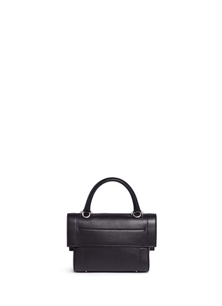 Back View - Click To Enlarge - GIVENCHY - 'Shark' mini leather bag