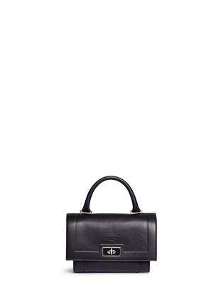 Main View - Click To Enlarge - GIVENCHY - 'Shark' mini leather bag
