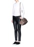 Figure View - Click To Enlarge - GIVENCHY - 'Pandora' small pepe sheepskin leather bag