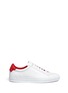 Main View - Click To Enlarge - GIVENCHY - 'Urban Street' knot collar leather sneakers