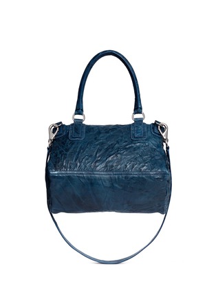 Back View - Click To Enlarge - GIVENCHY - 'Pandora' medium Pepe sheepskin leather bag