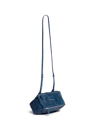 Front View - Click To Enlarge - GIVENCHY - 'Pandora' mini sheepskin leather bag