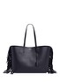 Main View - Click To Enlarge - SAINT LAURENT - Large fringe leather tote