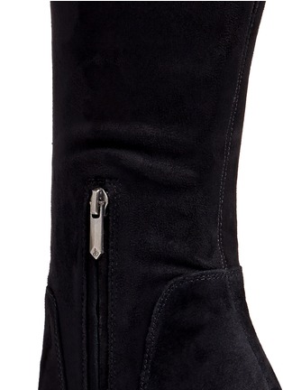 Detail View - Click To Enlarge - SAM EDELMAN - 'Amber' stretch suede thigh high boots