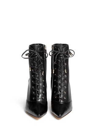 Figure View - Click To Enlarge - SAM EDELMAN - 'Bryton' lace-up leather boots