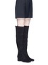 Figure View - Click To Enlarge - SAM EDELMAN - 'Elina' suede thigh high boots