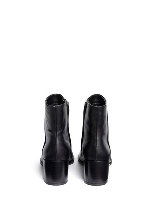 Back View - Click To Enlarge - SAM EDELMAN - 'Joey' zip leather boots
