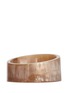 Figure View - Click To Enlarge - ISABEL MARANT - Brass panel pearlescent resin bangle