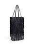 Figure View - Click To Enlarge - ELIZABETH AND JAMES - 'Scott' leather fringe tote