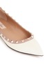 Detail View - Click To Enlarge - VALENTINO GARAVANI - 'Rockstud' patent leather skimmer flats