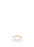 Main View - Click To Enlarge - TASAKI - 'Balance' Akoya pearl 18k yellow gold ring