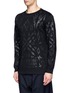 Front View - Click To Enlarge - MARCELO BURLON - 'Tami' rubberised graphic print T-shirt