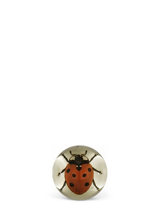 Main View - Click To Enlarge - JOHN DERIAN COMPANY INC. - Red Ladybug dome paperweight
