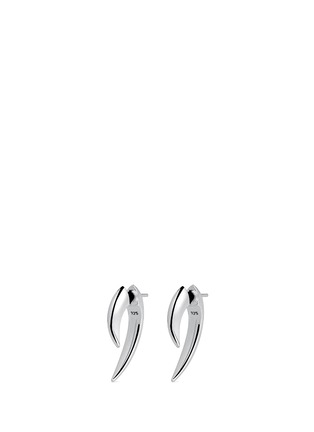 Main View - Click To Enlarge - SHAUN LEANE - Silver talon earrings
