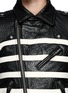 Detail View - Click To Enlarge - EACH X OTHER - X Robert Montgomery lamb leather jacket