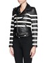Front View - Click To Enlarge - EACH X OTHER - X Robert Montgomery lamb leather jacket
