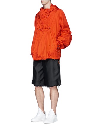 Figure View - Click To Enlarge - FENG CHEN WANG - Bungee drawstring pocket jacket