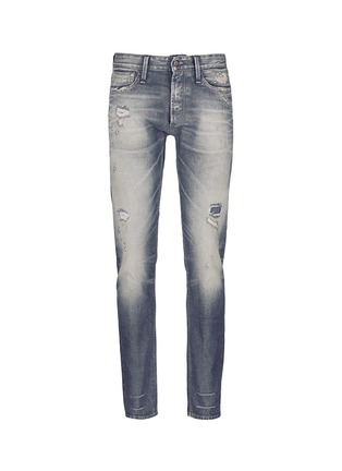 Main View - Click To Enlarge - DENHAM - 'Razor' slim fit Candiani selvedge jeans