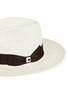 Detail View - Click To Enlarge - LARDINI - Floral pin band straw Panama hat