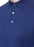 Detail View - Click To Enlarge - LARDINI - Cotton knit polo shirt