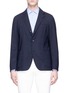 Main View - Click To Enlarge - LARDINI - Reversible wool blend jersey soft blazer