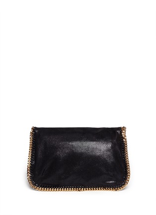 Back View - Click To Enlarge - STELLA MCCARTNEY - Faux leather messenger bag