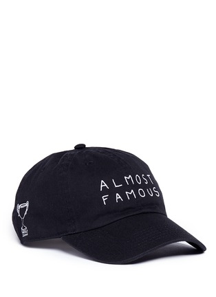 Main View - Click To Enlarge - NASASEASONS - 'Almost Famous' embroidered baseball cap