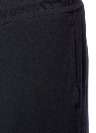 Detail View - Click To Enlarge - BASSIKE - 'Rugby' organic cotton sweatpants