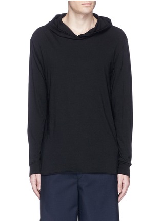 Main View - Click To Enlarge - BASSIKE - 'Super Slouch' organic cotton hoodie