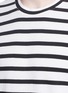 Detail View - Click To Enlarge - BASSIKE - Stripe organic cotton T-shirt