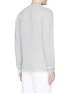 Back View - Click To Enlarge - BASSIKE - Cotton knit long sleeve T-shirt